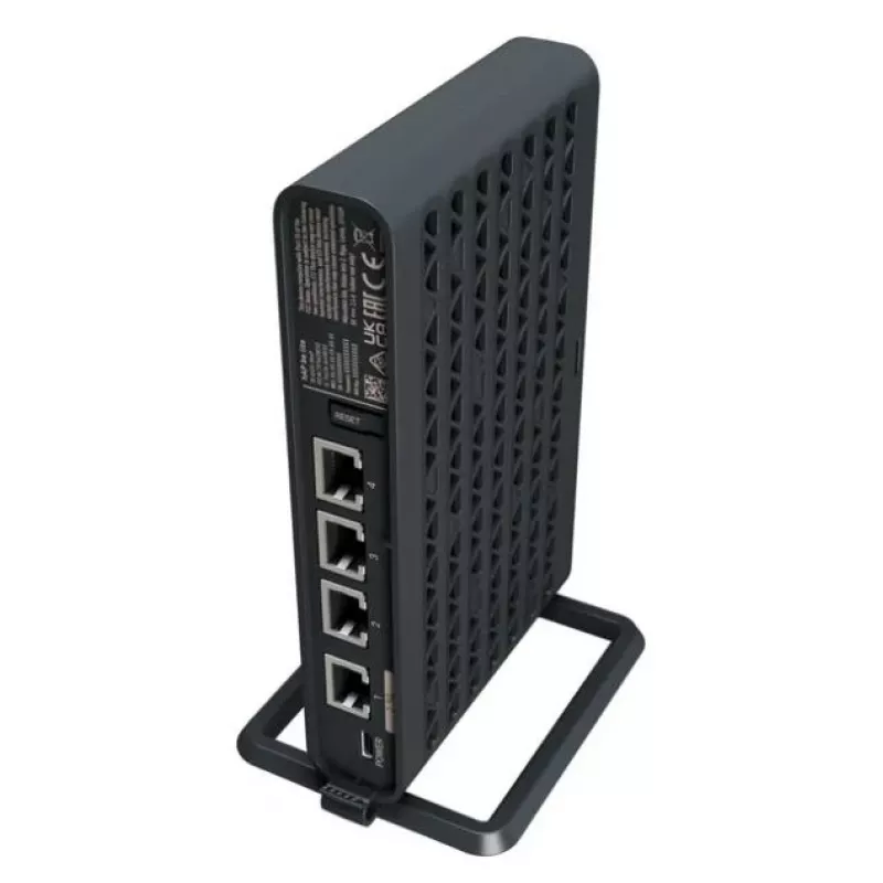 MikroTik hAP be lite A42G-HBEP Wi-Fi 7 Tri-Band maršrutizatorius, 4x 2.5GbE, 1x 10GbE, USB 3.0