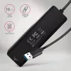 i-tec Axagon HUE-C2A USB-C Hub 4 prievadai 5 Gbps 2x USB-A + 2x USB-C su Power Delivery