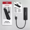 i-tec Axagon HUE-C2A USB-C Hub 4 prievadai 5 Gbps 2x USB-A + 2x USB-C su Power Delivery