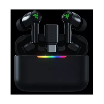 RAZER Hammerhead V3 HyperSpeed True Wireless Gaming Earbuds, ANC, Bluetooth 5.2, 2.4 GHz Dongle, THX Spatial Audio, Juoda