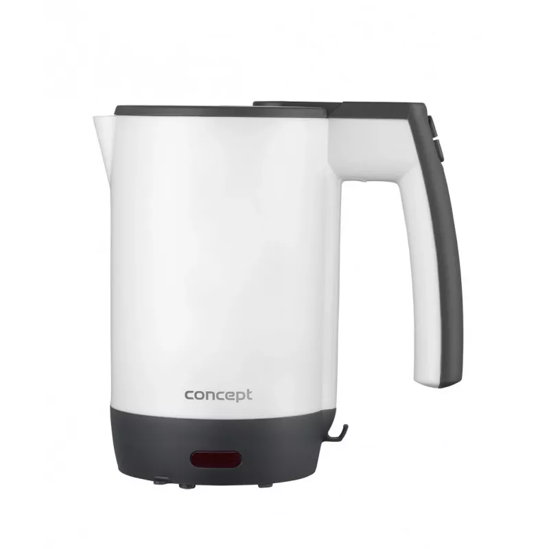 Concept RK7030 Travel Electric Kettle 0.5L with 2 Mugs, White