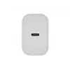 NATEC Ribera sieninis įkroviklis 1x USB-C 20W baltas