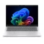 HP EliteBook X G2i Notebook Next Gen AI - 177 laipsnių vyrių dizainas - Intel Core Ultra 7 356H - Win 11 Pro - Intel Graphics - 32 GB RAM - 1 TB SSD NVMe - 35,6 cm (14 colių) IPS HP SureView 6 1920 x 1200 - Wi-Fi 6E, Bluetooth 5.3 - 5G - Glacier Silver Ma