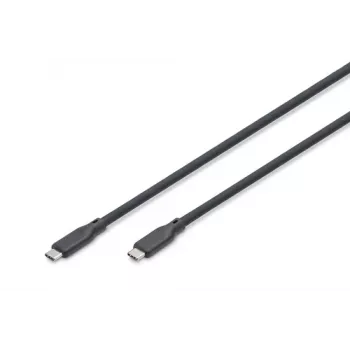 DIGITUS USB Silicone Cable, USB4 Version 2.0, USB 80Gbps, 1.5 m, Black