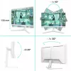 Philips Evnia 3000 24M2N3201P/00 23.8 colio IPS Full HD 180Hz žaidimų monitorius baltas