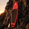 Extralink BLACK FOREST Inflatable SUP Board Red 320x81x15 cm Set with Paddle, Backpack, Pump, Leash, Fin SUP-4025