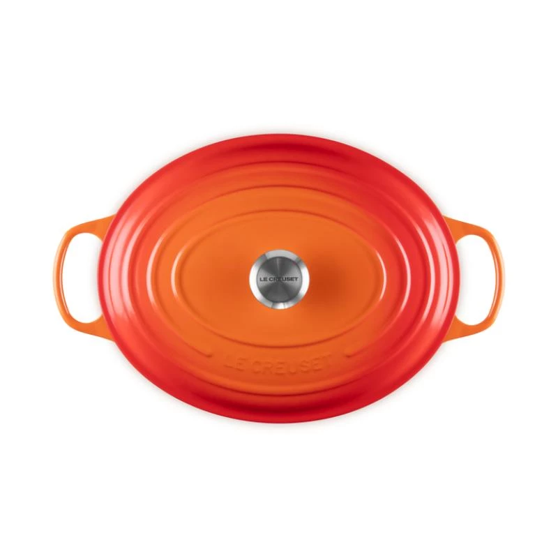 Le Creuset Signature Oval Roaster 35cm Red