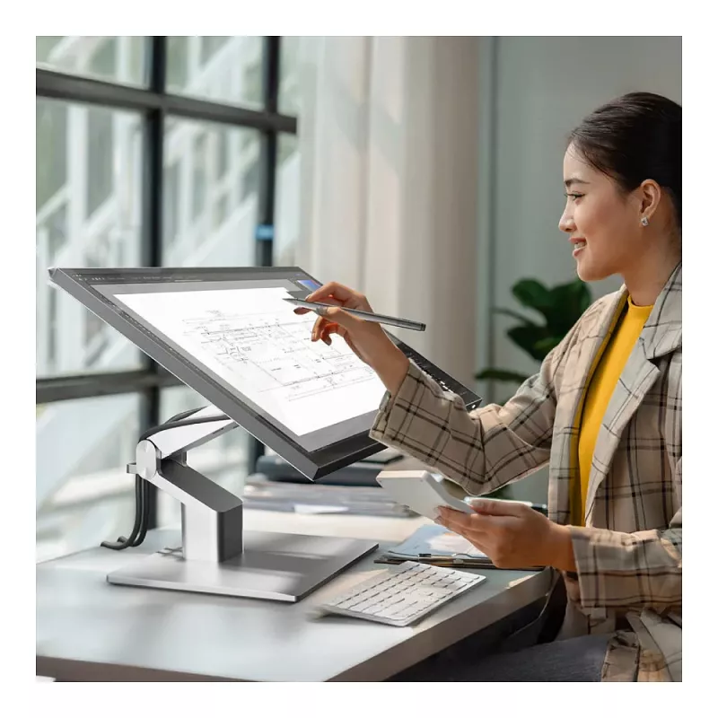 ALOGIC Clarity Fold Touch 27 inch 4K UHD IPS Touchscreen Monitor with Webcam, 65W USB-C PD, Fold Stand