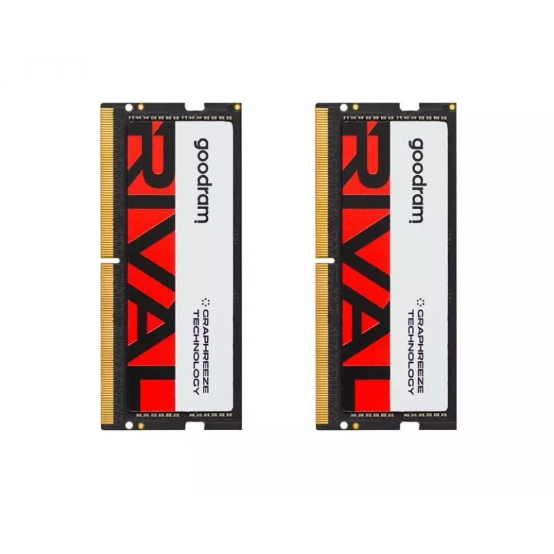 GOODRAM RIVAL SODIMM DDR5 32GB (2x16GB) 5600MHz CL40 Single Rank Laptop Memory