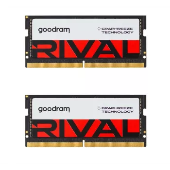 GOODRAM RIVAL SODIMM DDR5 32GB (2x16GB) 5600MHz CL40 Single Rank Laptop Memory