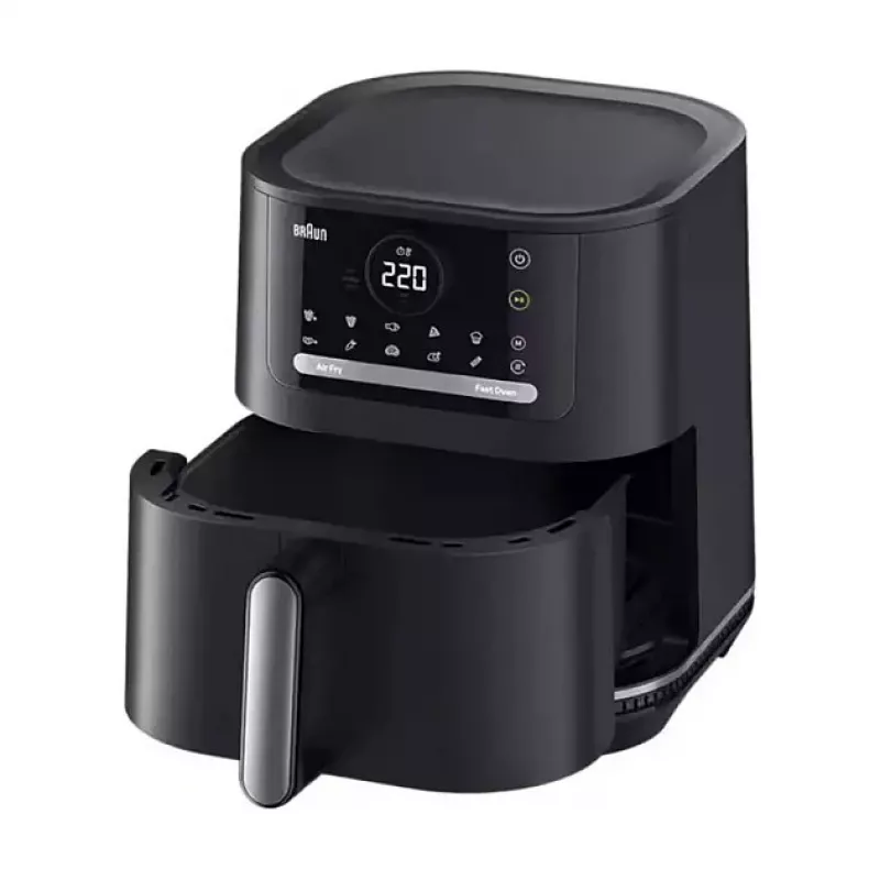 Braun Household 2-in-1 Hot Air Fryer MultiFry 5 HF 5054I (Juoda, 2000 W, 6,0 L krepšelis)