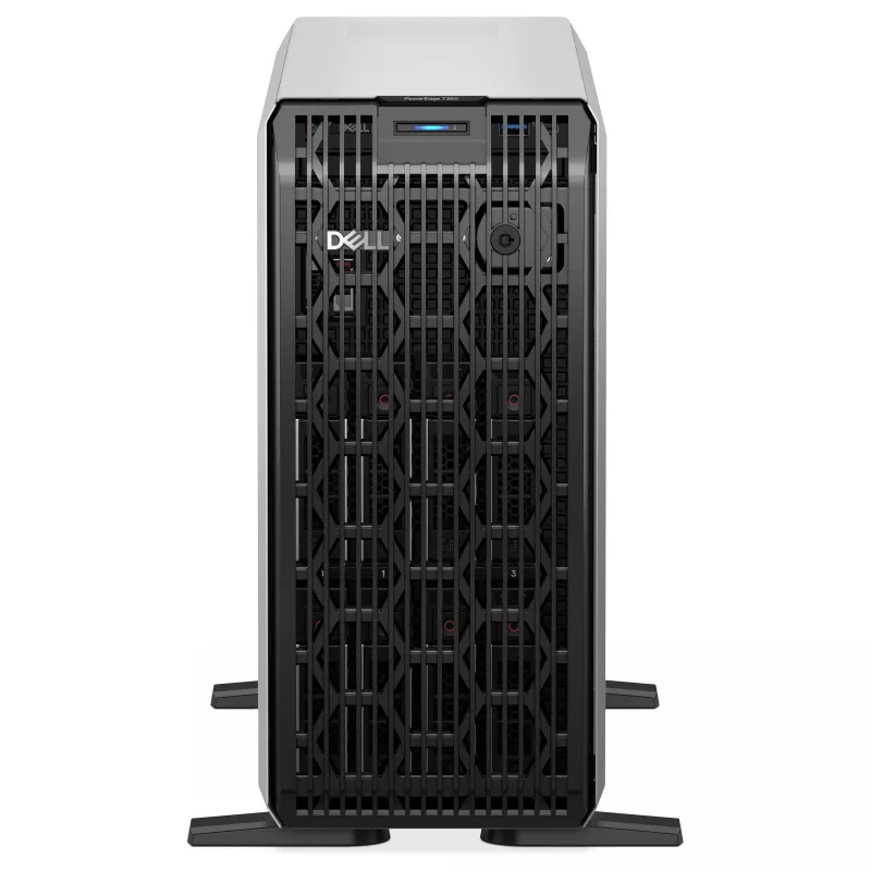 Dell PowerEdge T360 Tower Server - Intel Xeon 6333P 2.3 GHz - 32GB DDR4 - 480GB SSD - 8x 3.5 inch Hot-Plug Bays - PERC H755 - Broadcom 5720 - iDRAC9 - 700W PSU - 3Y Basic NBD