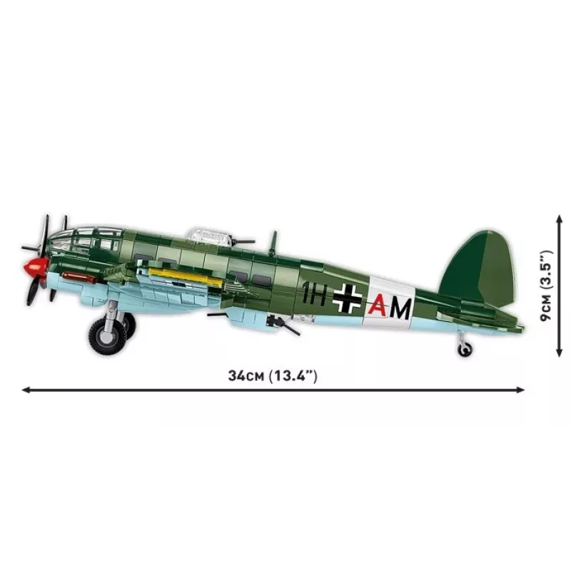 COBI Heinkel HE 111 H-22 su V1 skraidančiąja bomba konstrukcinių blokelių rinkinys, 927 dalys