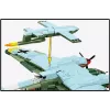 COBI Heinkel HE 111 H-22 su V1 skraidančiąja bomba konstrukcinių blokelių rinkinys, 927 dalys