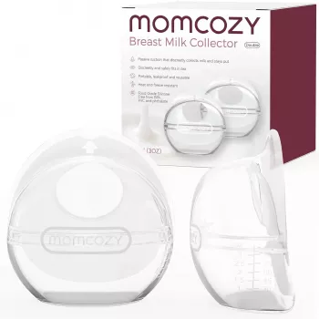 MOMCOZY 90ml daugkartinis pieno rinktuvas - dviejų vienetų pakuotė