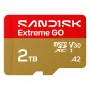 SanDisk Extreme Go microSD UHS-I 2TB 240MB/s atminties kortelė