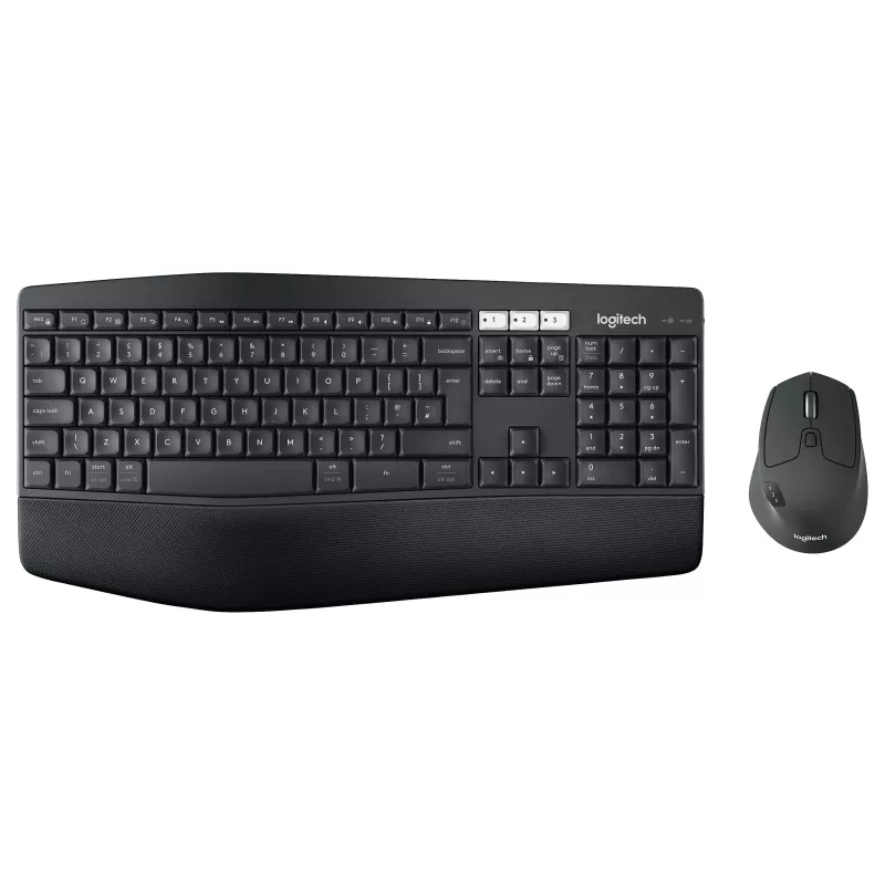 Logitech MK850 Performance Wireless Keyboard and Mouse Set - Black - QWERTY Italian Layout