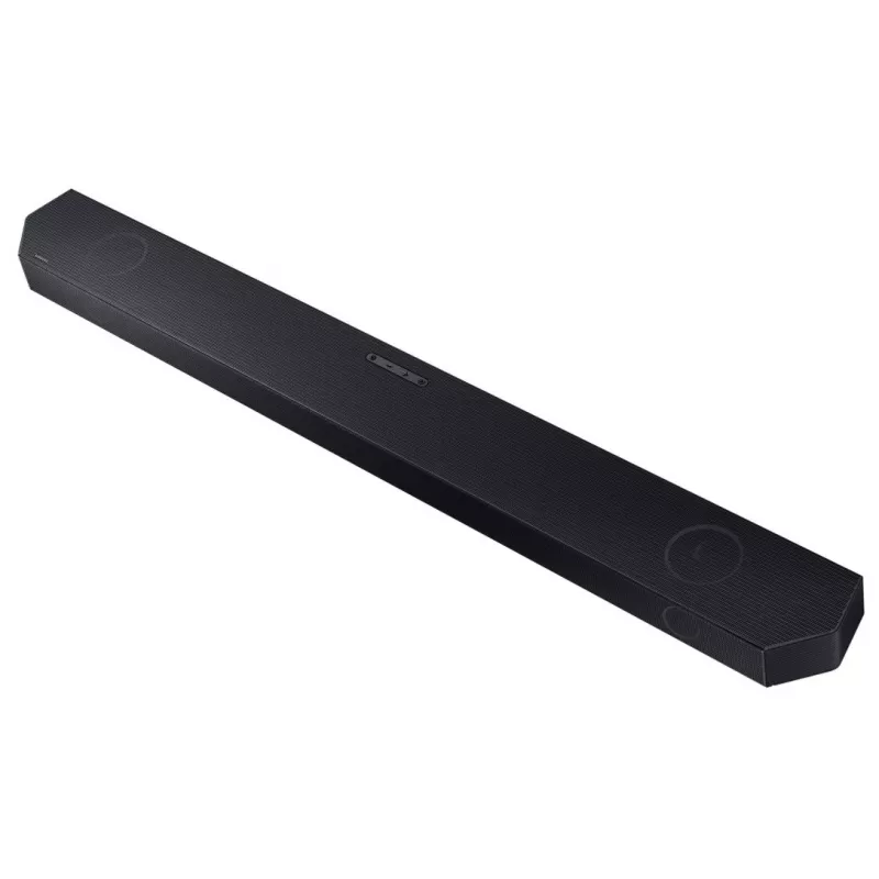 Samsung HW-Q600H 3.1.2 kanalų garso juosta su belaidžiu žemų dažnių garsiakalbiu, Dolby Atmos, DTS:X, Bluetooth, juoda