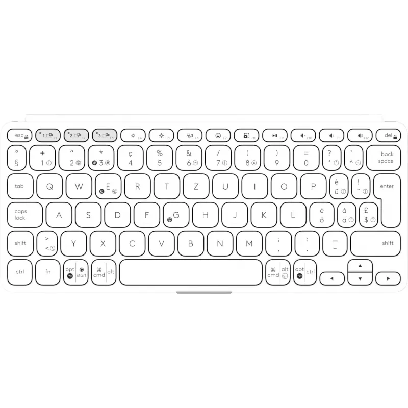 Logitech Keys-To-Go 2 nešiojama Bluetooth klaviatūra - Graphite