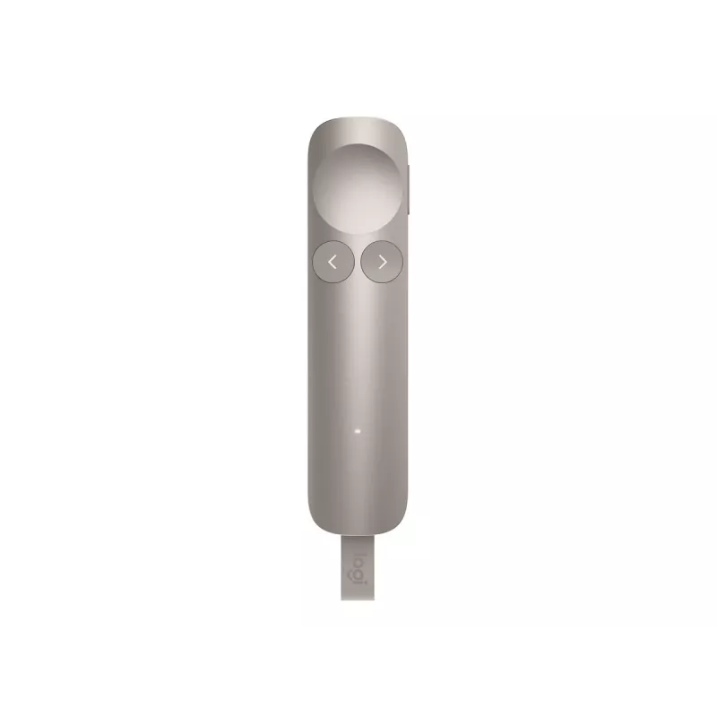 Logitech Spotlight 2 pristatymų nuotolinio valdymo pultas - smėlio spalvos