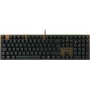 CHERRY KC 200 MX laidinė mechaninė klaviatūra USB QWERTY JK juoda/bronzinė CHERRY MX2A Brown