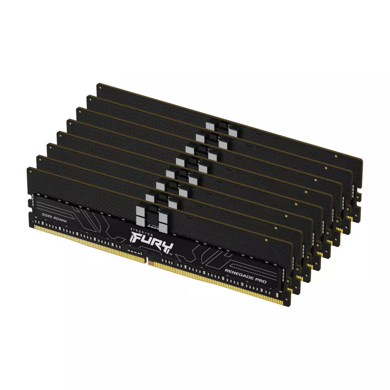 Kingston FURY Renegade Pro 128GB (8x16GB) DDR5 6000MHz ECC Registered CL32 DIMM rinkinys