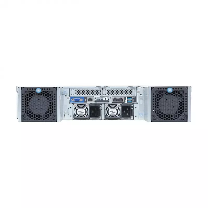 Gigabyte G294-Z21-AAP2 2U stelažinis serveris, vienas lizdas SP5, AMD EPYC 9004, 12x DDR5, 8x PCIe Gen5, 2x 2200W perteklinis maitinimo šaltinis