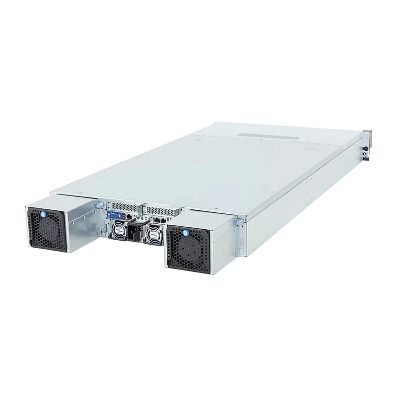Gigabyte G294-Z21-AAP2 2U stelažinis serveris, vienas lizdas SP5, AMD EPYC 9004, 12x DDR5, 8x PCIe Gen5, 2x 2200W perteklinis maitinimo šaltinis