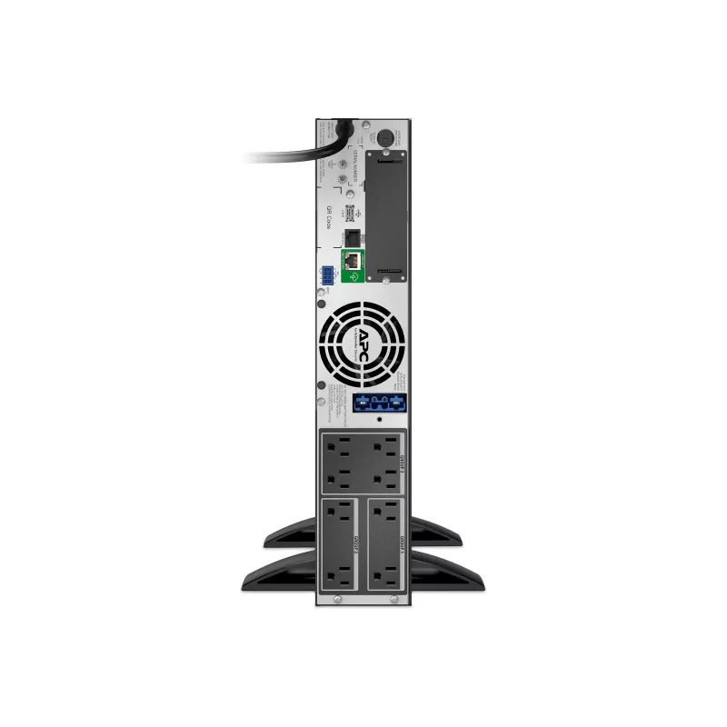 APC Smart-UPS X SMX1500RM2UC 1500VA 1200W linijinis interaktyvus UPS, stelažas/bokštas 2U, LCD, SmartConnect prievadas, 8 lizdai