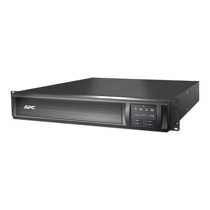 APC Smart-UPS X SMX1500RM2UC 1500VA 1200W linijinis interaktyvus UPS, stelažas/bokštas 2U, LCD, SmartConnect prievadas, 8 lizdai