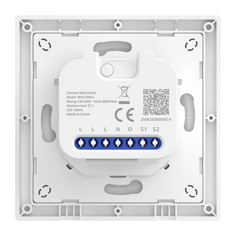 SONOFF MINI-DIM-E Smart WiFi Wall Switch/Dimmer su Matter