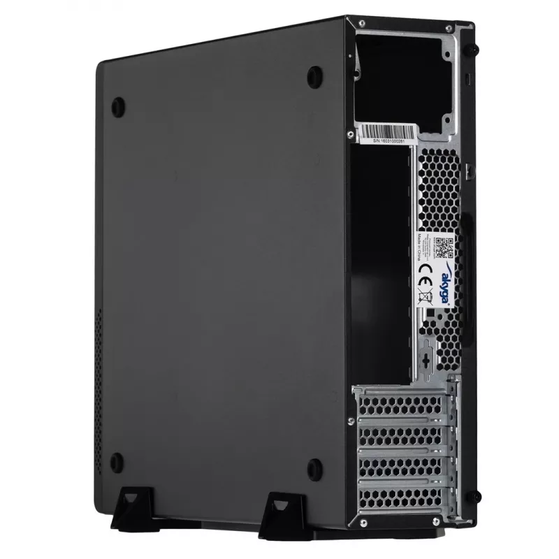 Akyga AK-502-02BK Midi Tower kompiuterio korpusas juodas