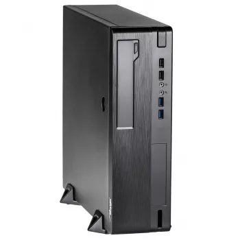 Akyga AK-502-02BK Midi Tower kompiuterio korpusas juodas