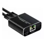 ALLNET ALL-NS1003 3-Port Gigabit Ethernet Unmanaged Network Switch, Fanless, Metal Housing