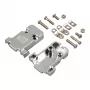 EFB E-DH09 Metalizuotas D-Sub gaubtas, skirtas DB9, pilkas