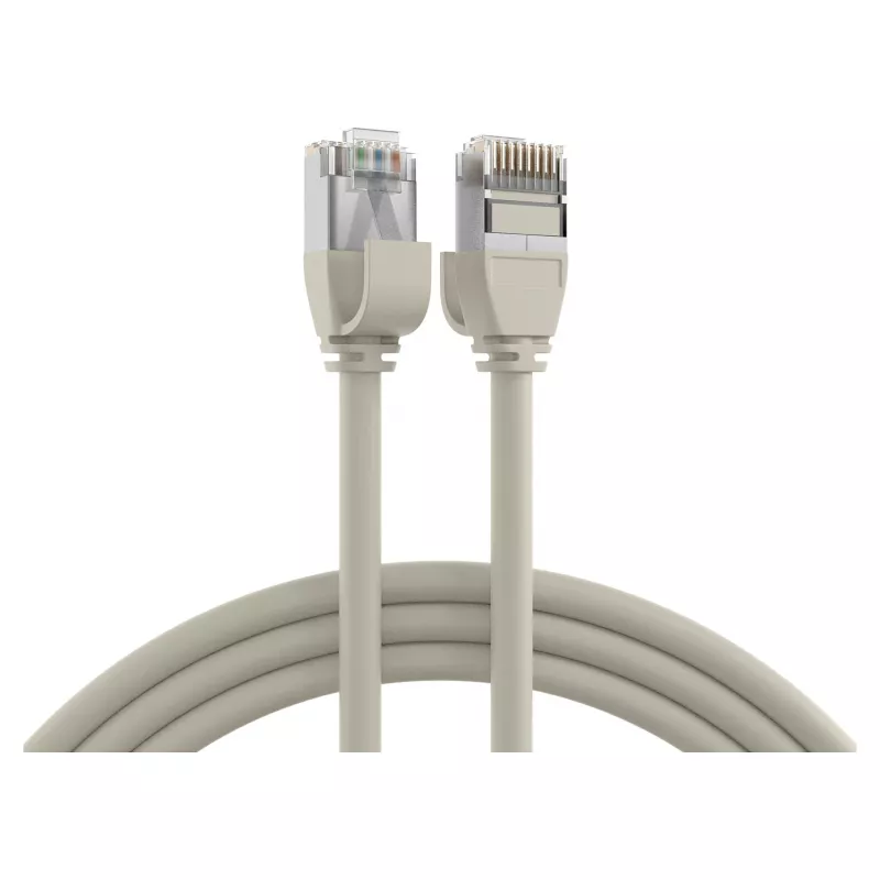 EFB Elektronik RJ45 Patch Cable Cat.6A U/FTP TPE 4mm Ultraflex Grey 2m
