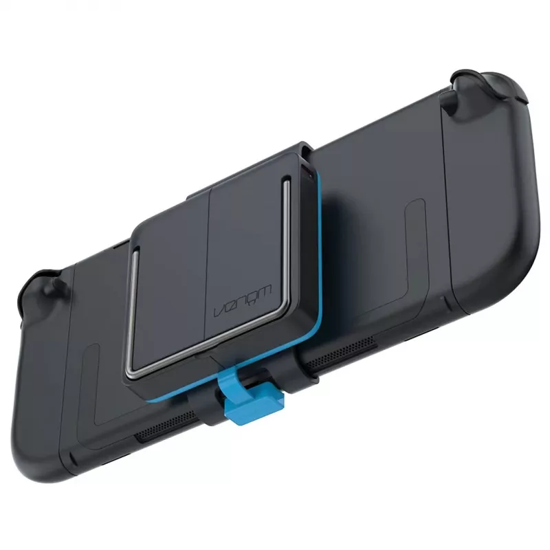Venom Įkrovimo Dėklas, skirtas Nintendo Switch 2 - Kieto Korpuso Nešiojimo Dėklas su 10 000 mAh Power Bank, Juodas