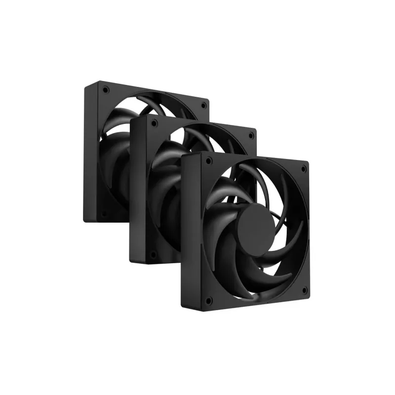 Fury SAI S12 PWM Black 3-Pack 120mm ventiliatorių rinkinys
