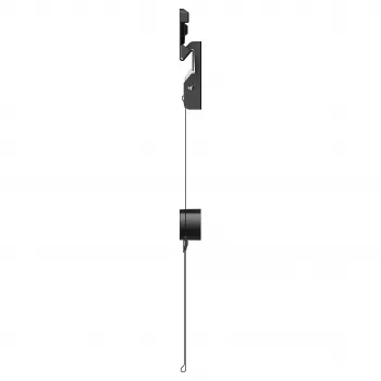 Equip 37-86 colių TV sieninis laikiklis be gręžimo su 1 jungtimi, 60 kg, juodas
