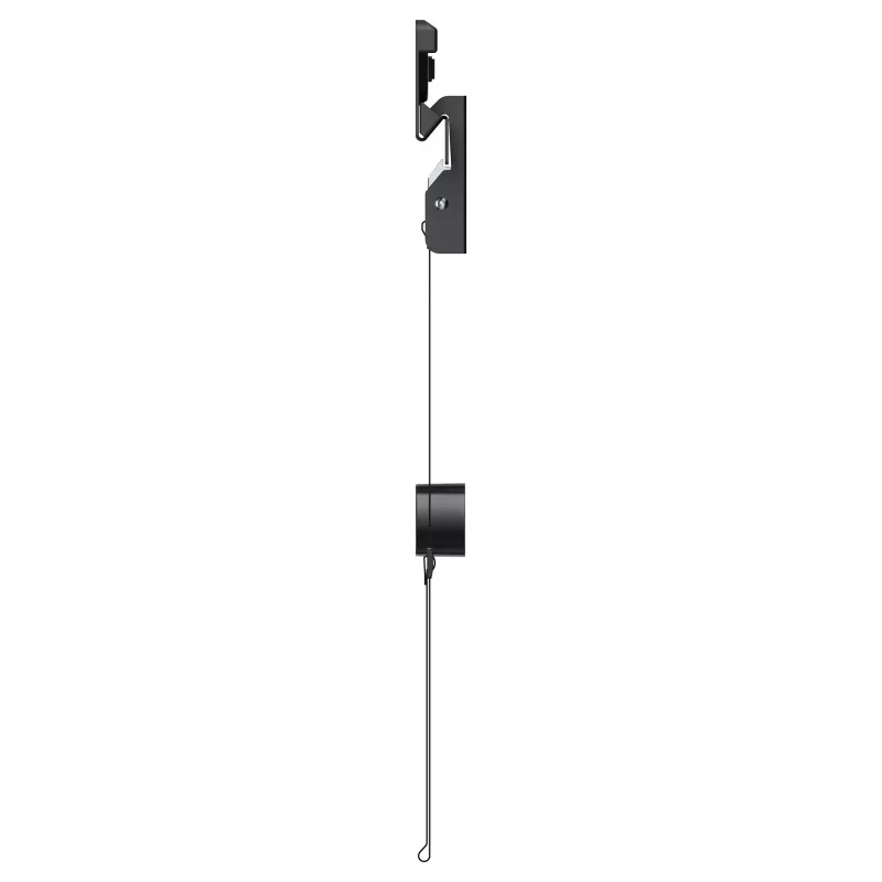 Equip 37-86 colių TV sieninis laikiklis be gręžimo su 1 jungtimi, 60 kg, juodas