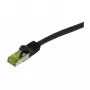 Synergy 21 Patch Cable RJ45 - CAT6A 500MHz - 0,25m - Juoda - S-STP (S/FTP) - PUR Vidaus/Lauko/Pramoninis