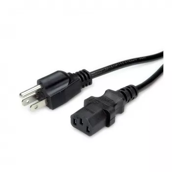 VALUE maitinimo laidas IEC 60320 C13 į NEMA 5-15 (M) 125 V - 1,8 m - juodas