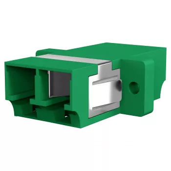 EFB Elektronik LC/APC Simplex Fiber Adapter White