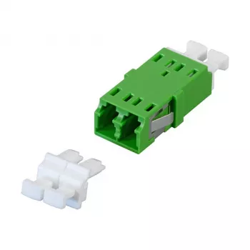 EFB Elektronik Šviesolaidinis Sujungėjas LC/APC Simplex Vienmodis Baltas