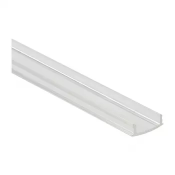 Synergy 21 LED U-Profile ALU001-R PMMA skaidrus difuzorius/dangtis + ALU002-R, ALU003, ALU004, ALU007-R, ALU021, ALU024, ALU084, plastikinis dangtis