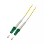 EFB Elektronik O2519.10 Simplex šviesolaidinis jungiamasis laidas LC/APC į LC/APC 9/125 OS2 G.657.A2 10m LSZH geltonas