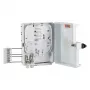 EFB-ELEKTRONIK FTTH-BOX-OUT-1 FTTH IP65 paskirstymo dėžė 32 skaiduloms, 16 adapteriams, lauko