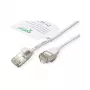 ROLINE GREEN U/FTP Patch Cable Cat.6A (Class EA), LSOH, Slim, White, 1.5 m