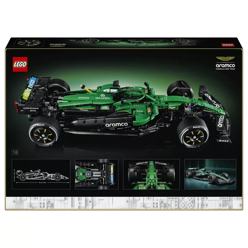 LEGO Technic Aston Martin Aramco AMR25 F1 Automobilis 42240