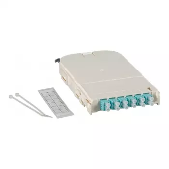 EFB-Elektronik FTTH modulio įdėklas, skirtas FTTH-BGT, 12 prievadų LC su OM4 keraminėmis movomis